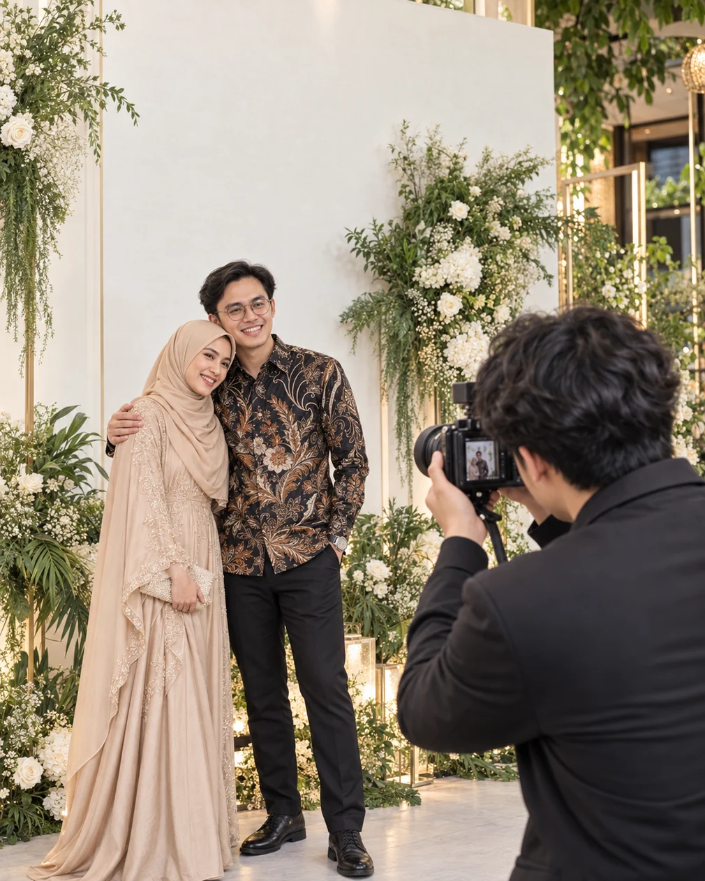 Setiap senyum punya cerita.